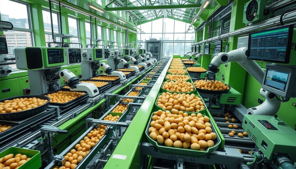 automated potato processing