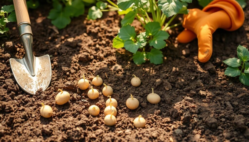 potato planting