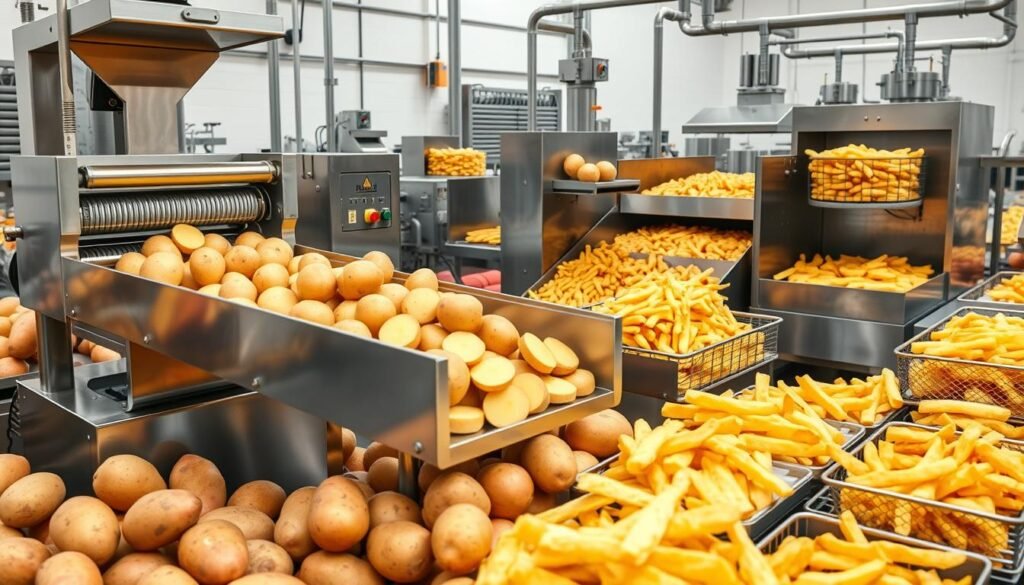 potato processing equipment