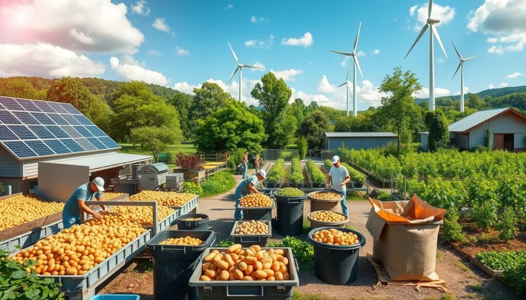 sustainable potato processing