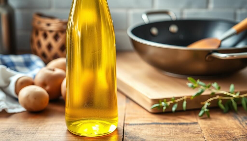 vegetable oil for frying French fries